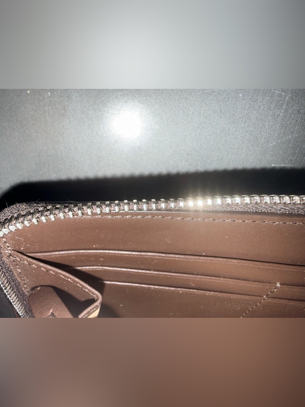 JIMMY CHOO Pippa Floral Leather Zip Around Continental Wallet - Picture 10 of 10